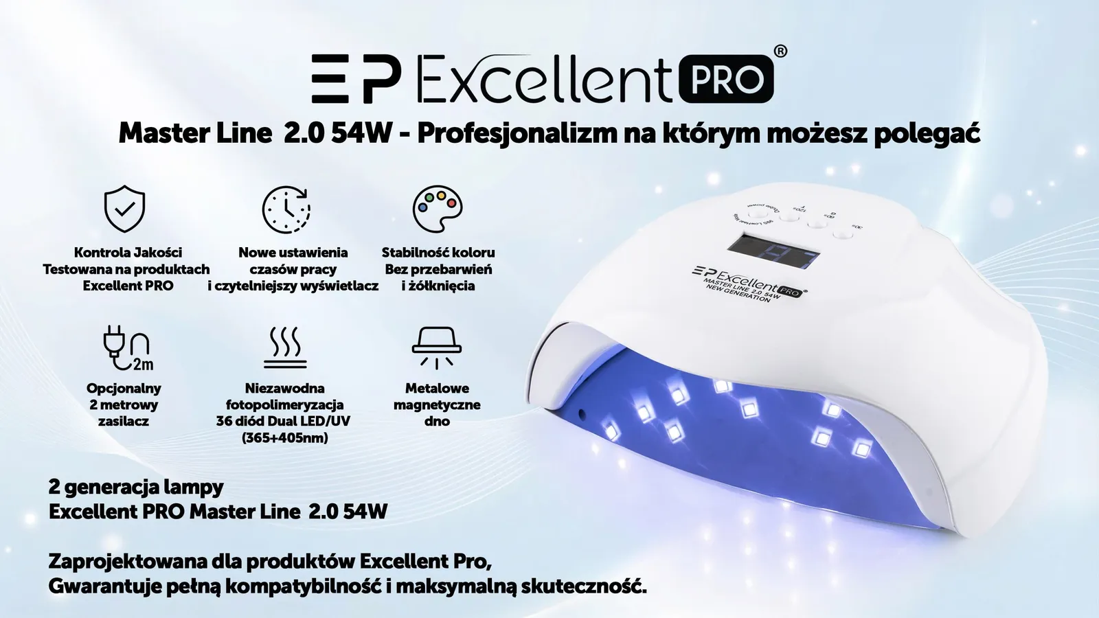 Lampa Excellent PRO 54W Master Line 2.0