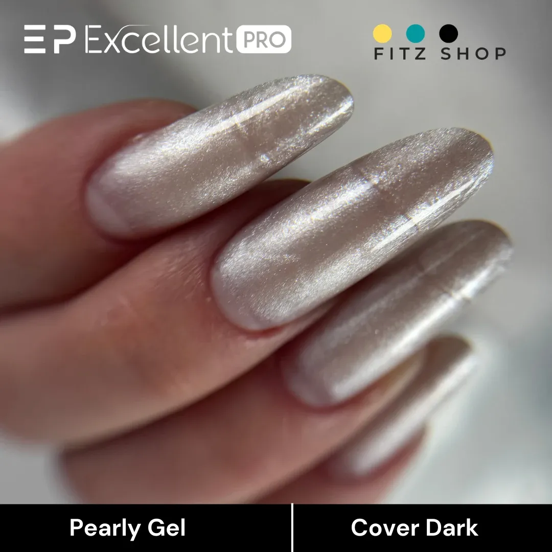 Stylizacja paznokci Excellent PRO - Pearly Gel: Cover Dark 15g