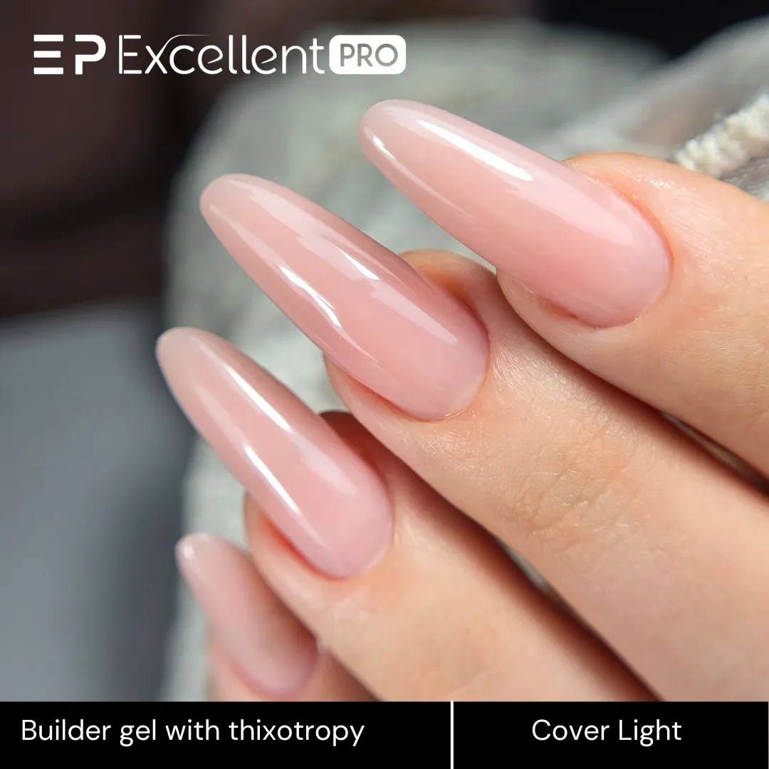 Stylizacja paznokci Excellent PRO - Cover LIGHT - 15g
