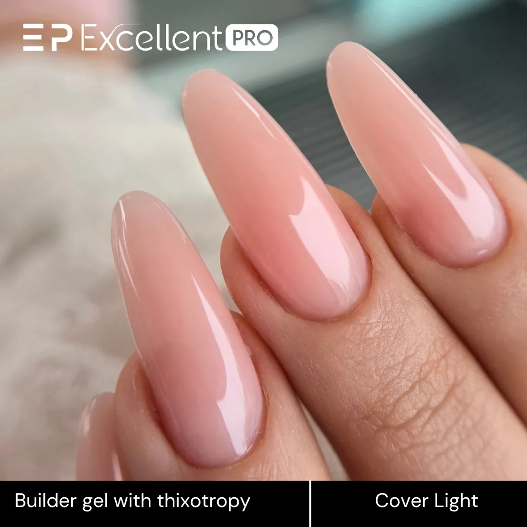 Stylizacja paznokci Excellent PRO - Cover LIGHT - 15g