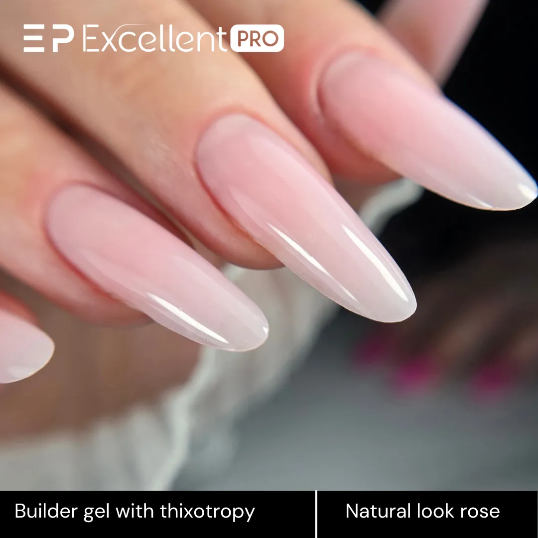 Stylizacja paznokci Excellent PRO - Natural Look Rose - 15g