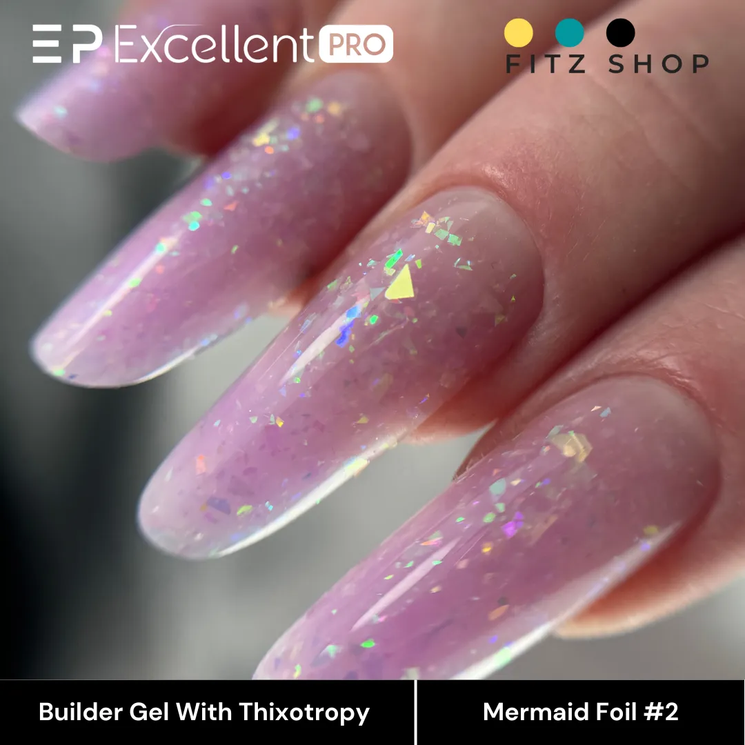 Stylizacja paznokci Excellent PRO - Mermaid Foil #2 - 15g