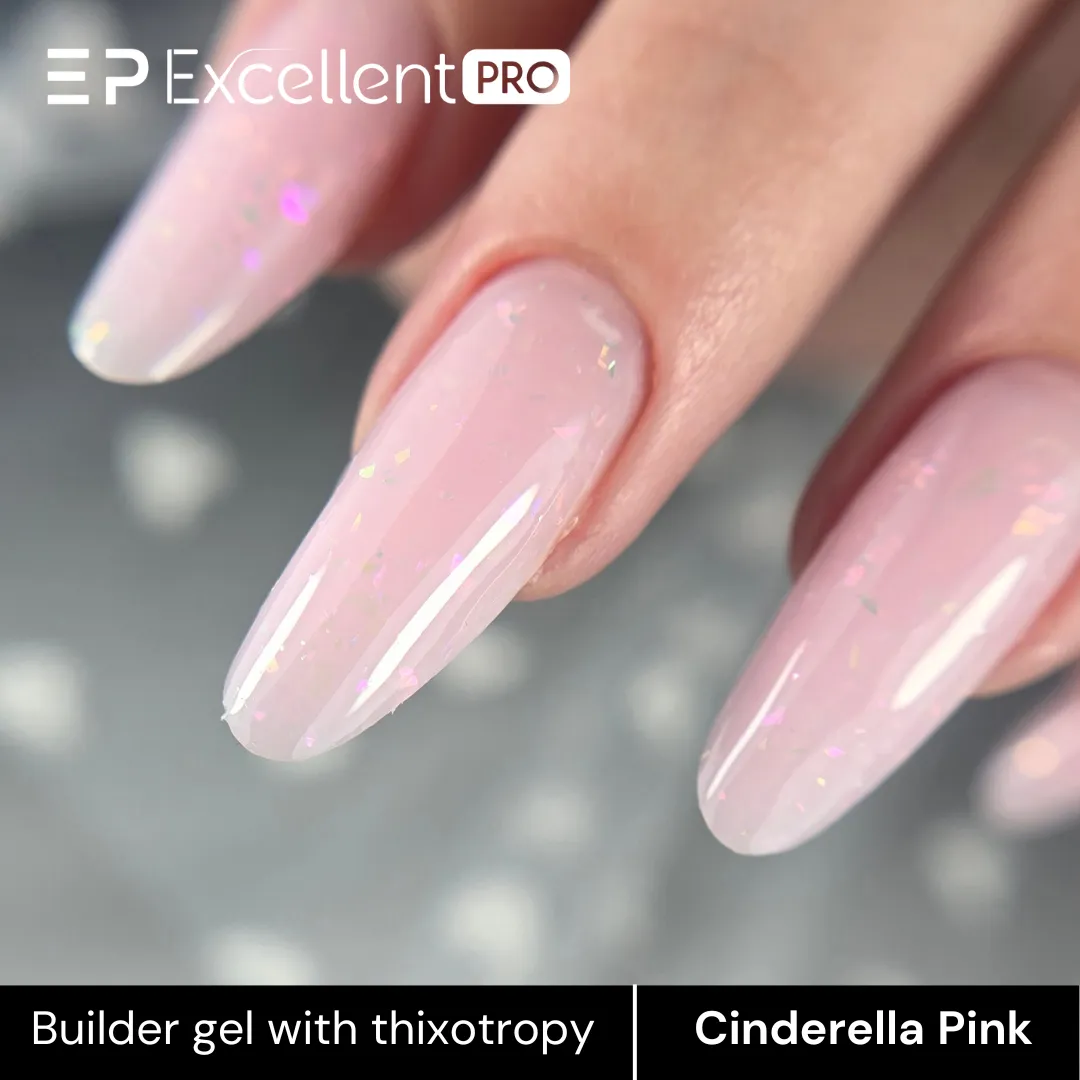 Stylizacja paznokci Excellent PRO - Cinderella Pink - 15g