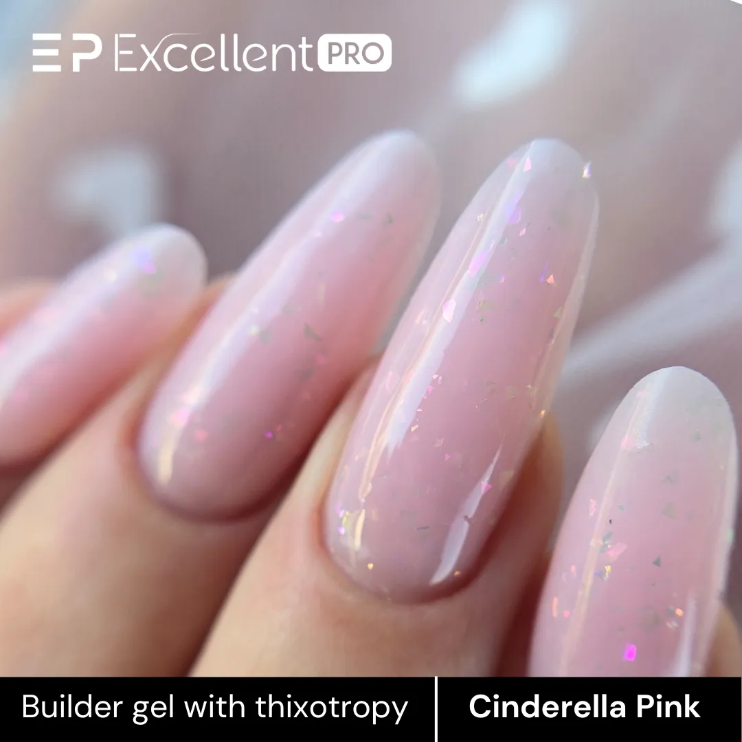Stylizacja paznokci Excellent PRO - Cinderella Pink - 15g
