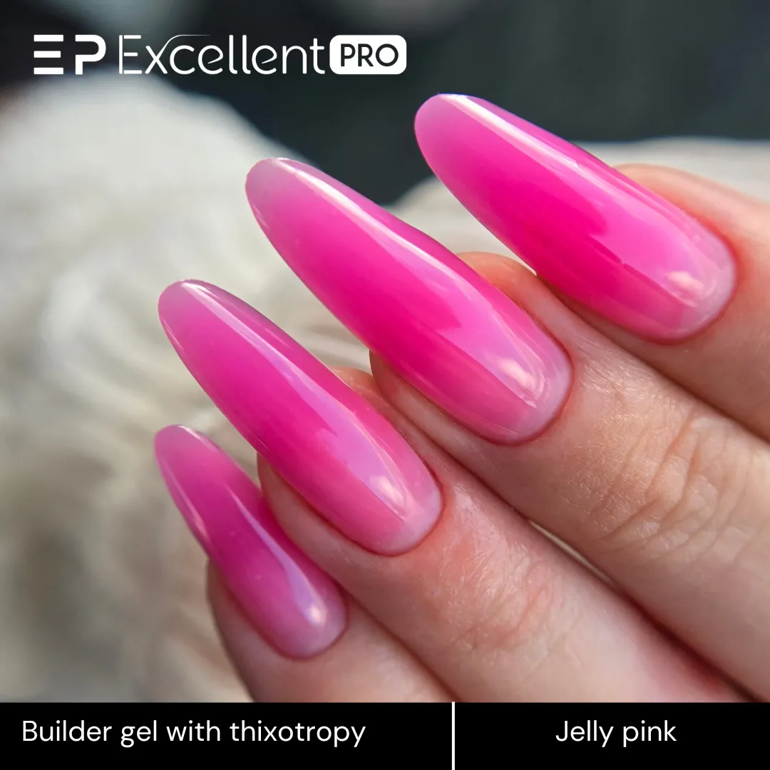 Stylizacja paznokci Excellent PRO - Jelly Pink - 15g