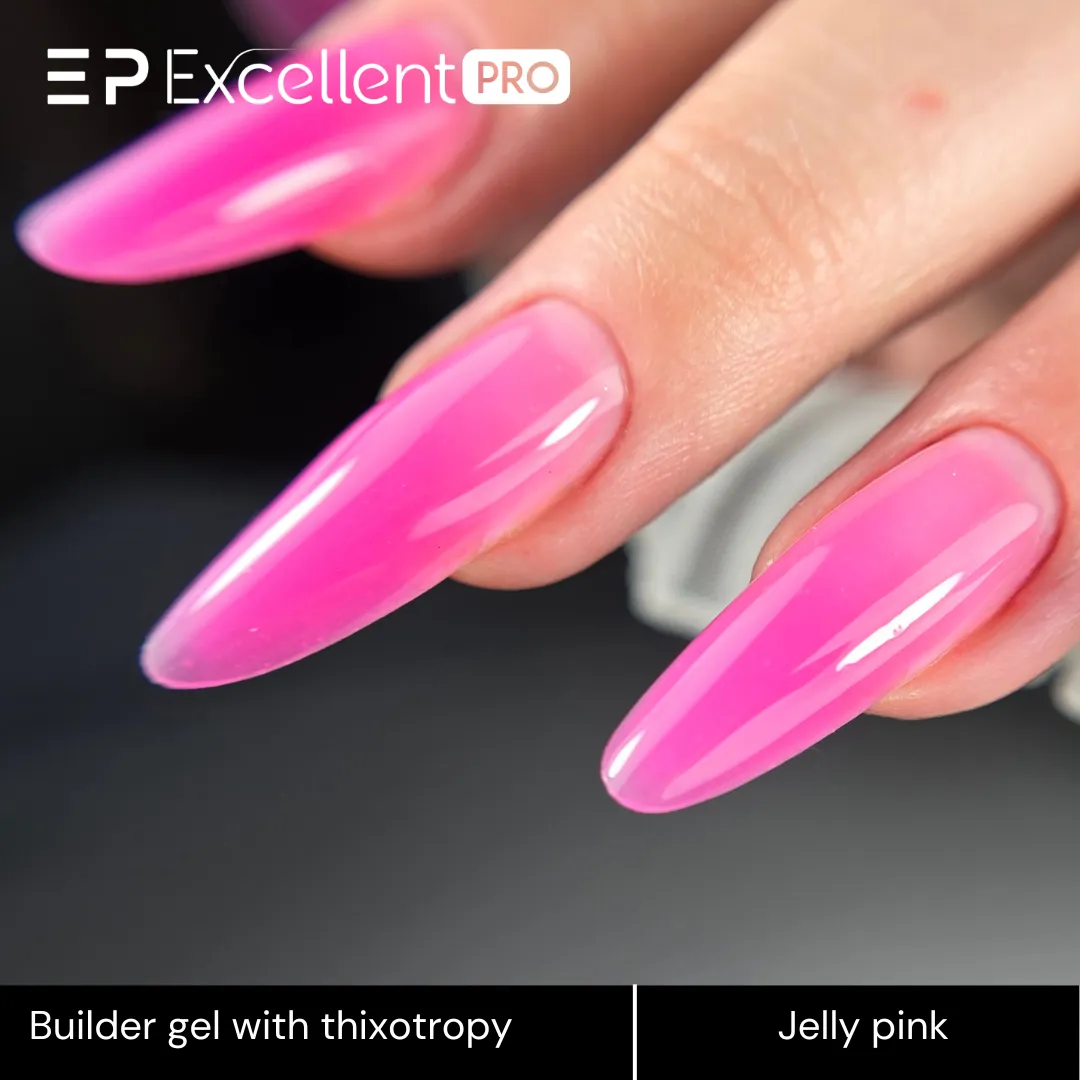 Stylizacja paznokci Excellent PRO - Jelly Pink - 15g