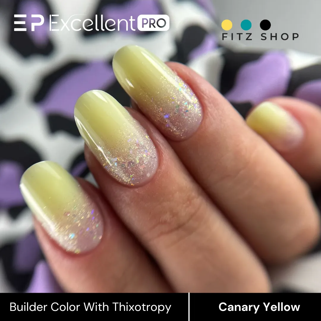 Stylizacja paznokci Excellent PRO - Pastel: Canary Yellow - 15g