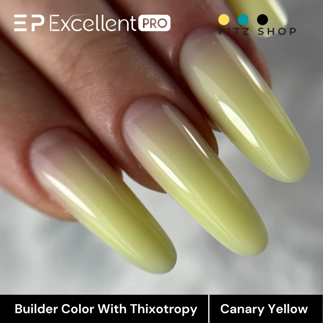 Stylizacja paznokci Excellent PRO - Pastel: Canary Yellow - 15g
