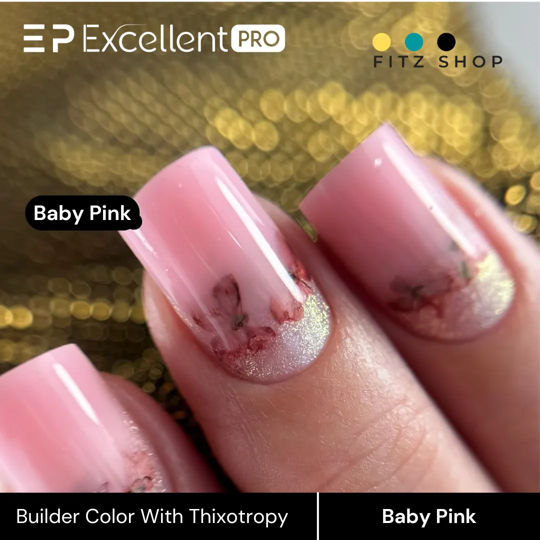 Stylizacja paznokci Excellent PRO - Pastel: Baby Pink - 15g