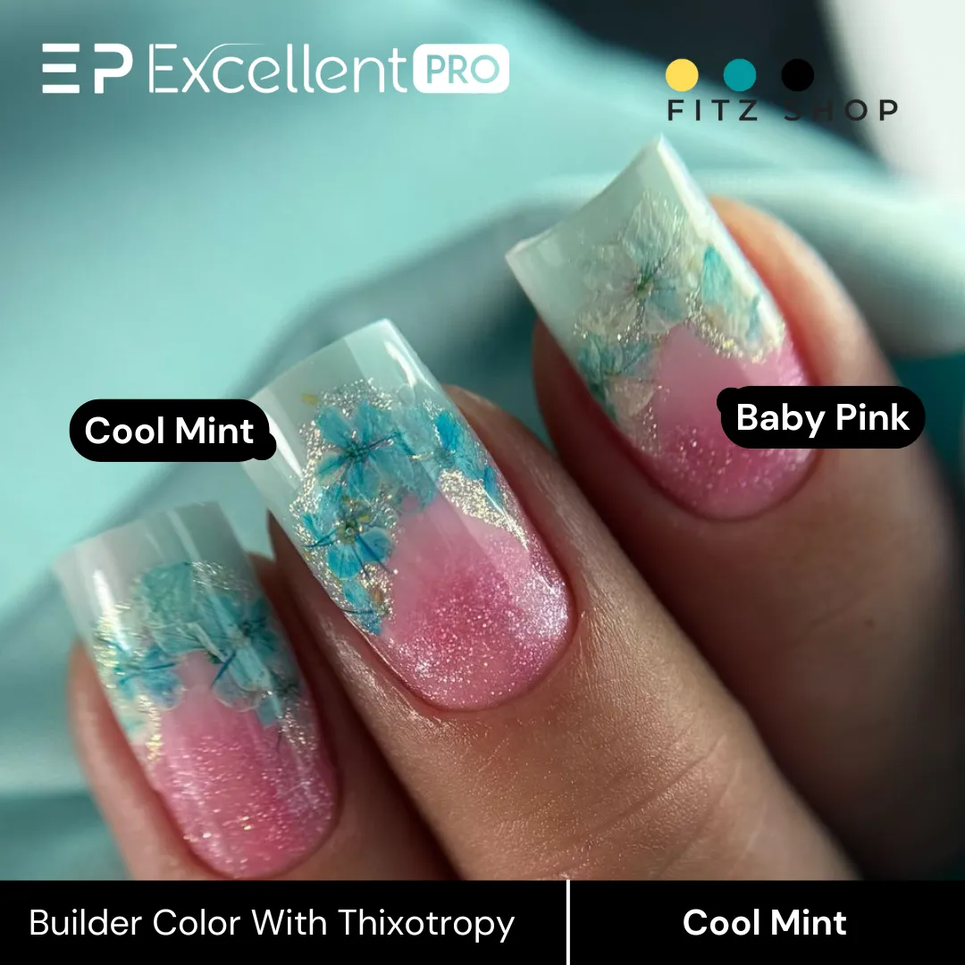 Stylizacja paznokci Excellent PRO - Pastel: Cool Mint - 15g