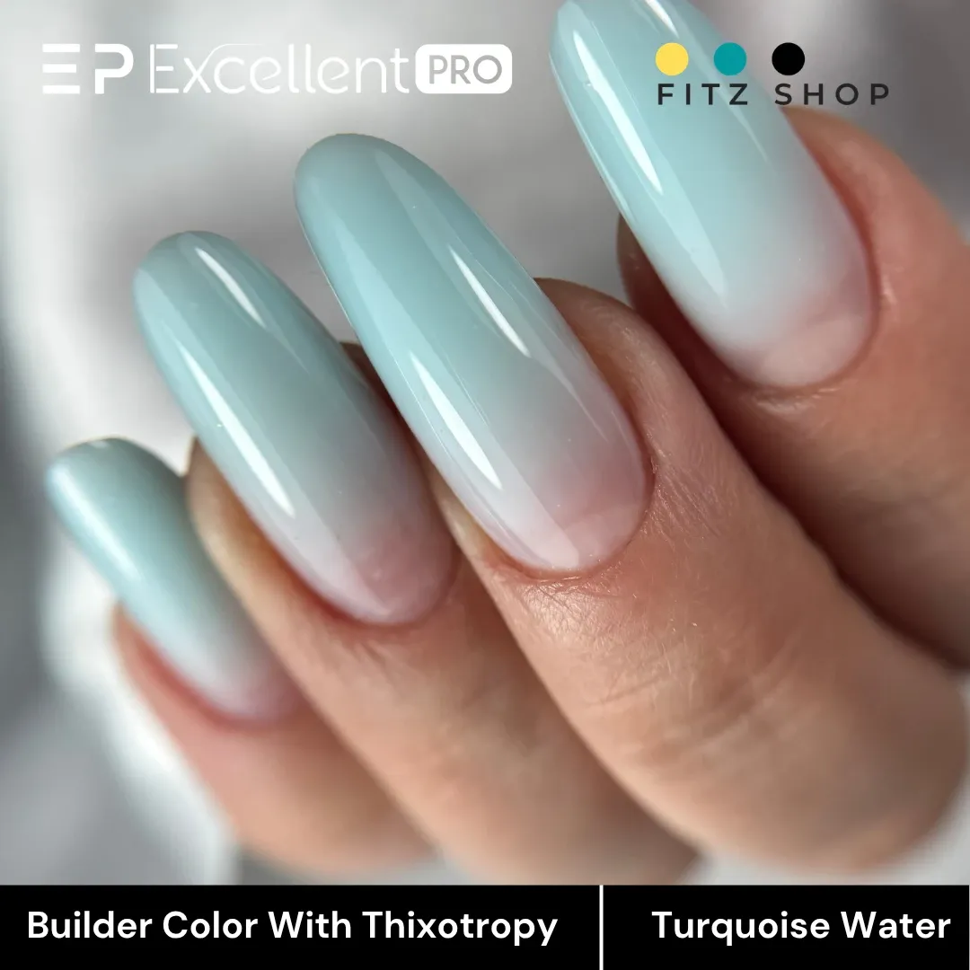 Stylizacja paznokci Excellent PRO - Pastel: Turquoise Water - 15g
