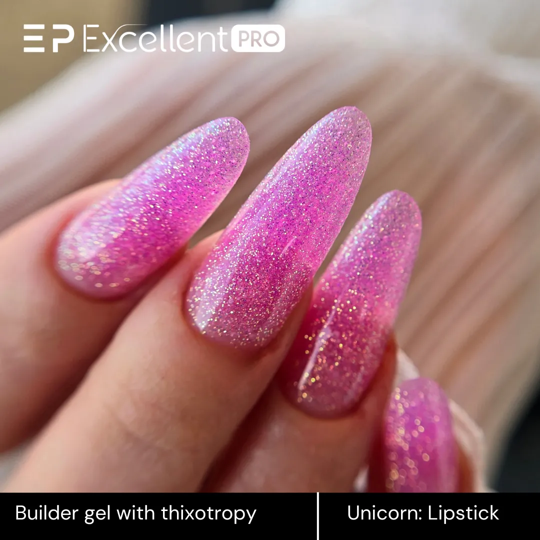 Stylizacja paznokci Excellent PRO - SMALL Unicorn: Lipstick - 15g