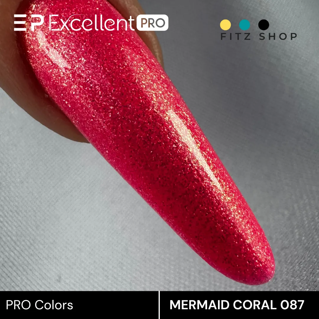 Stylizacja paznokci Excellent PRO - PRO Colors (087) - MERMAID CORAL - 7g