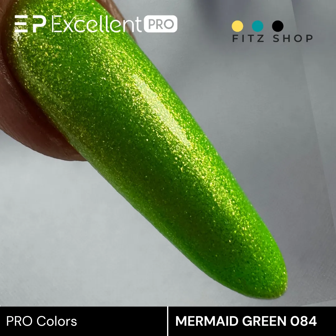 Stylizacja paznokci Excellent PRO - PRO Colors (084) - MERMAID GREEN - 7g