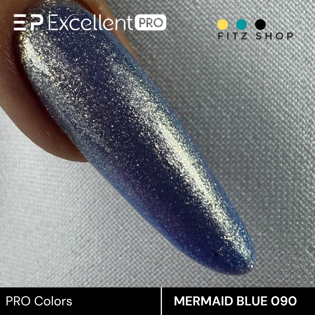 Stylizacja paznokci Excellent PRO - PRO Colors (090) - MERMAID BLUE - 7g