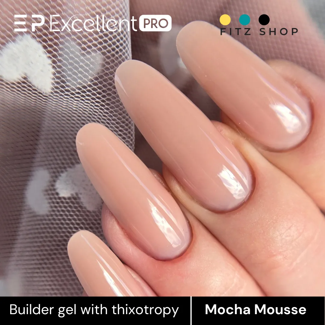 Stylizacja paznokci Excellent PRO - Mocha Mousse Gel - 15g