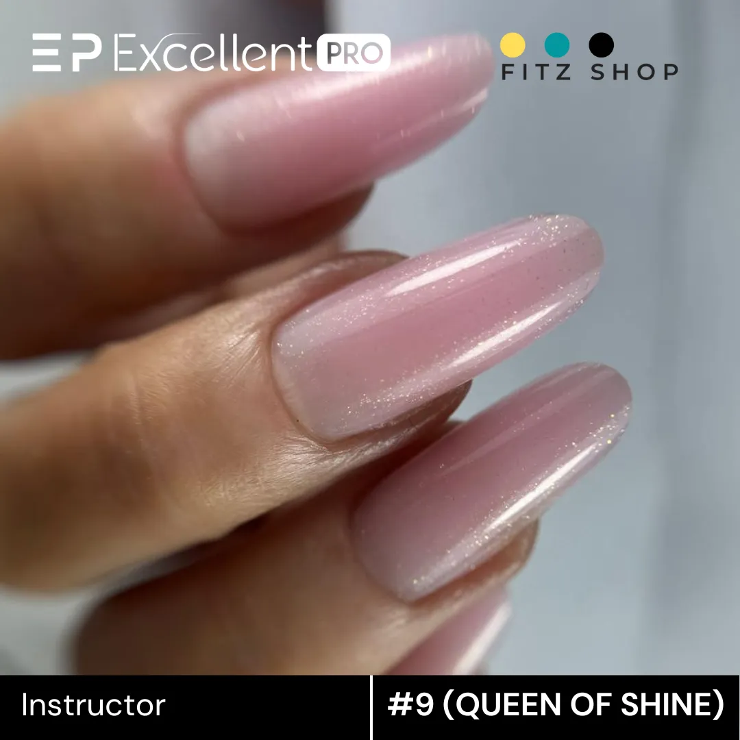 Stylizacja paznokci Excellent PRO - Instructor #9 (QUEEN OF SHINE) - 15g