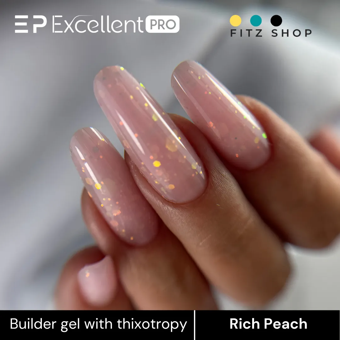 Stylizacja paznokci Excellent PRO - Rich Peach - 15g