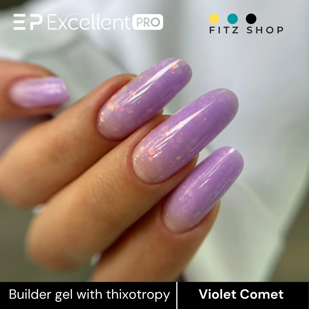 Stylizacja paznokci Excellent PRO - Violet Comet - 15g