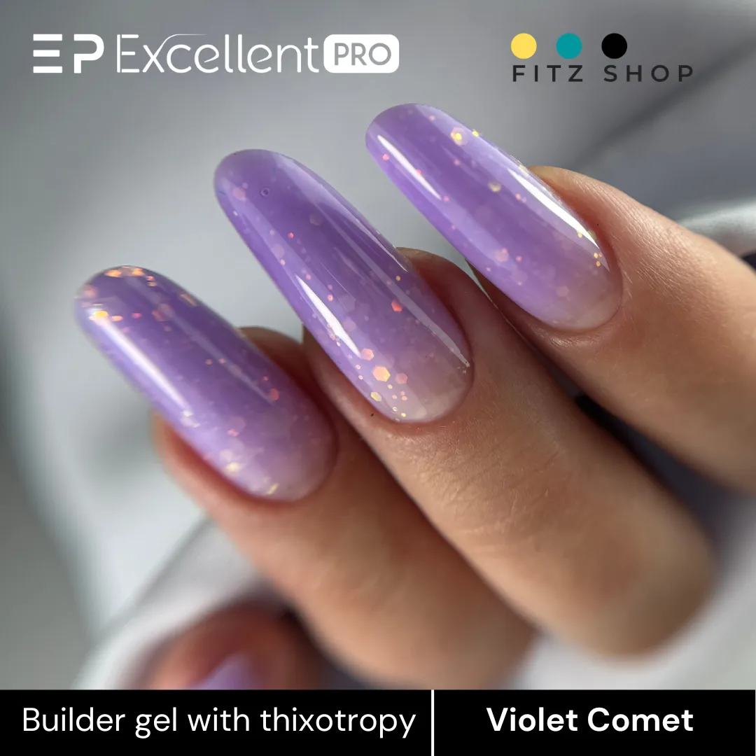Stylizacja paznokci Excellent PRO - Violet Comet - 15g