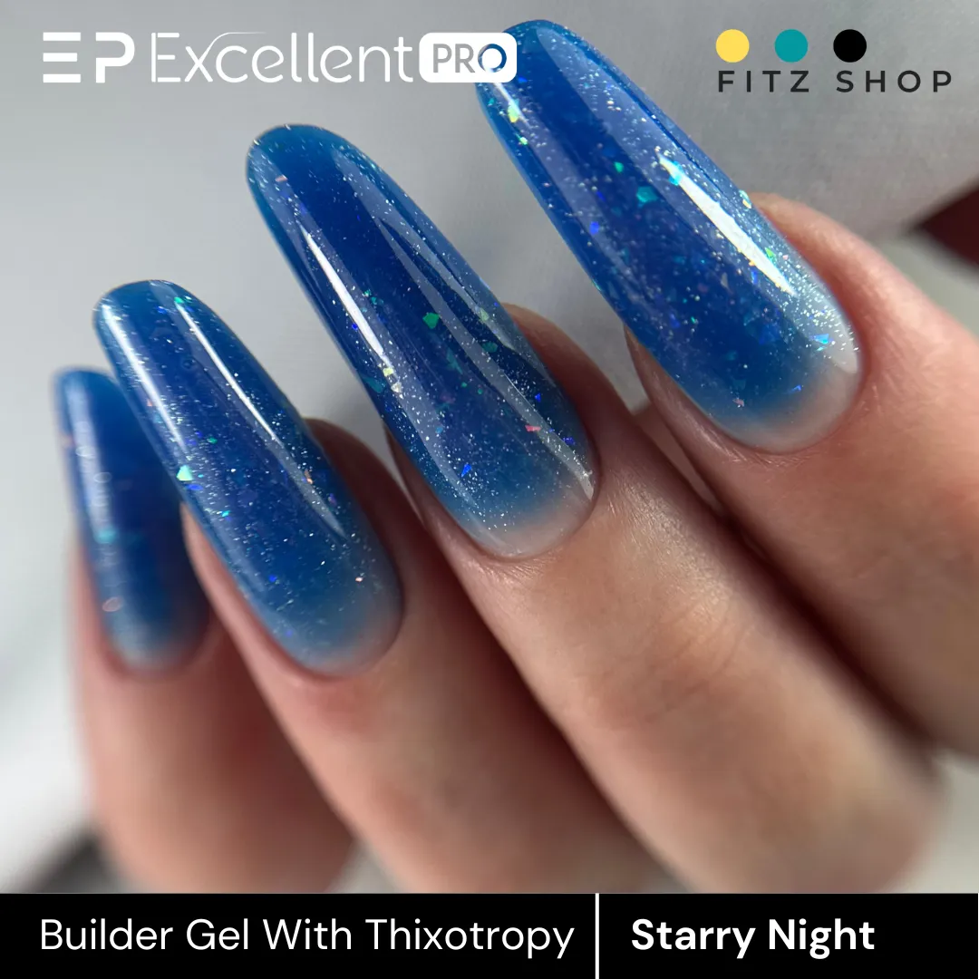 Stylizacja paznokci Excellent PRO - col08: STARRY SKY - 15g