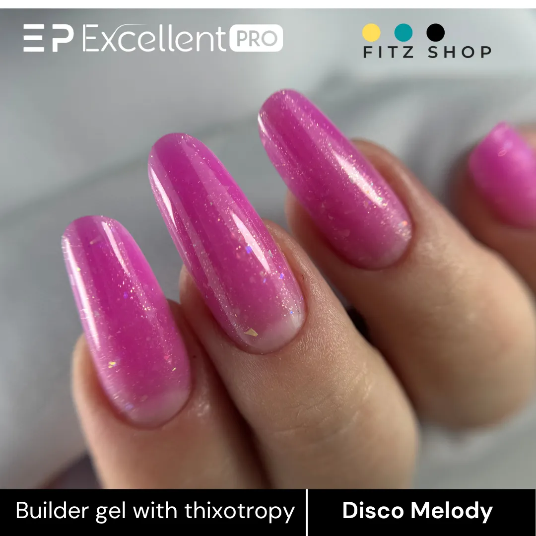 Stylizacja paznokci Excellent PRO - col12: DISCO MELODY - 15g