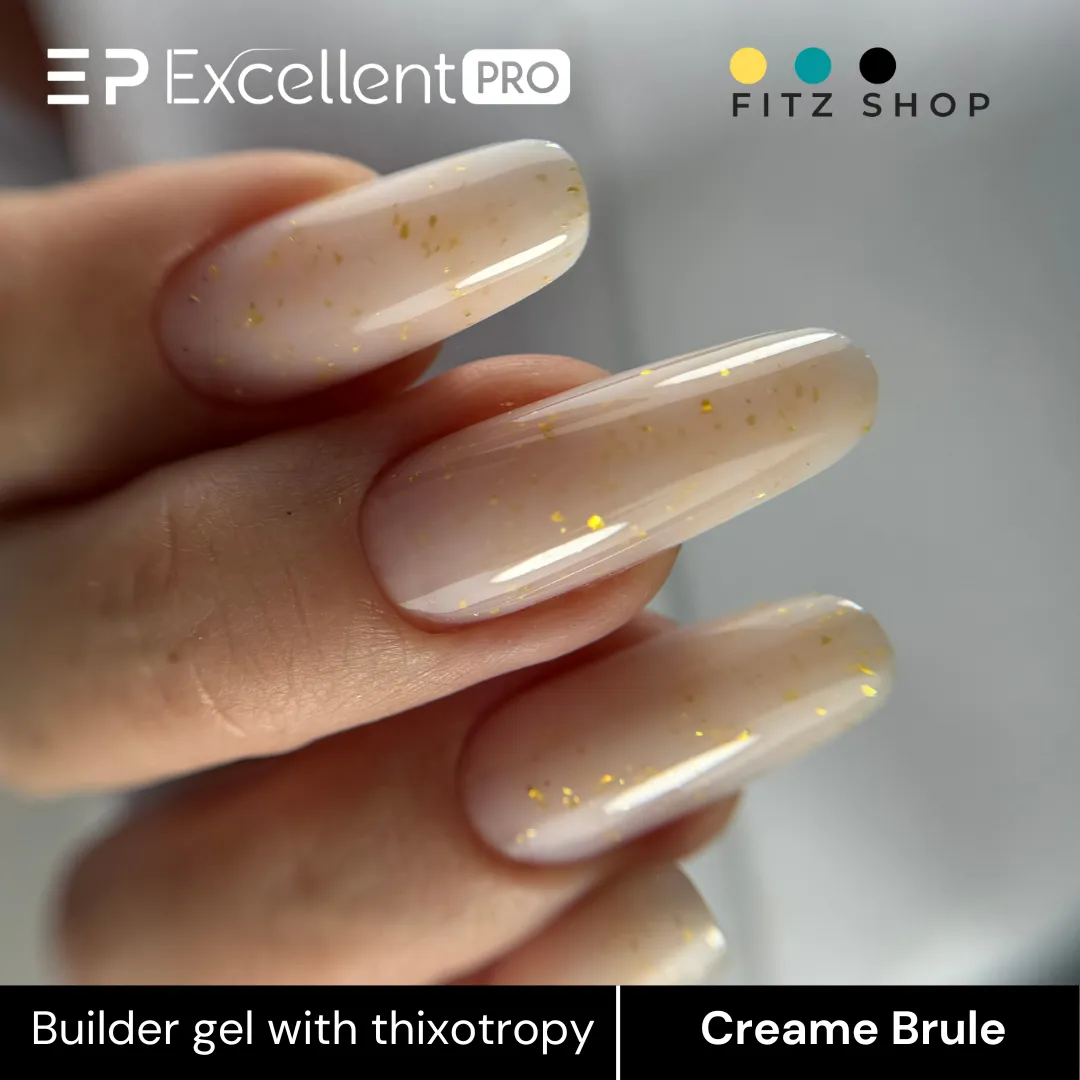 Stylizacja paznokci Excellent PRO - col15: CREAME BRULE - 15g
