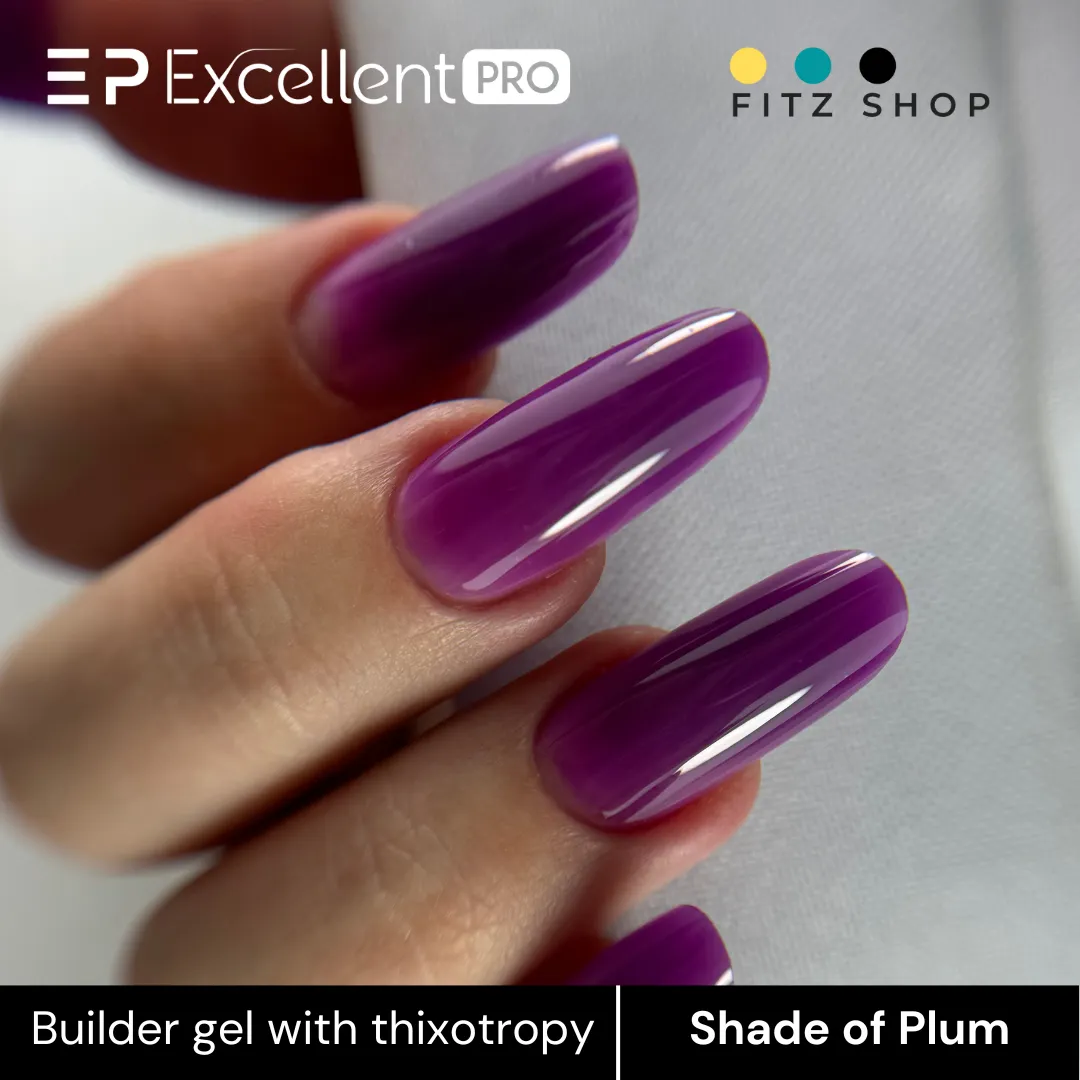 Stylizacja paznokci Excellent PRO - col03: Shade Of Plum - 15g