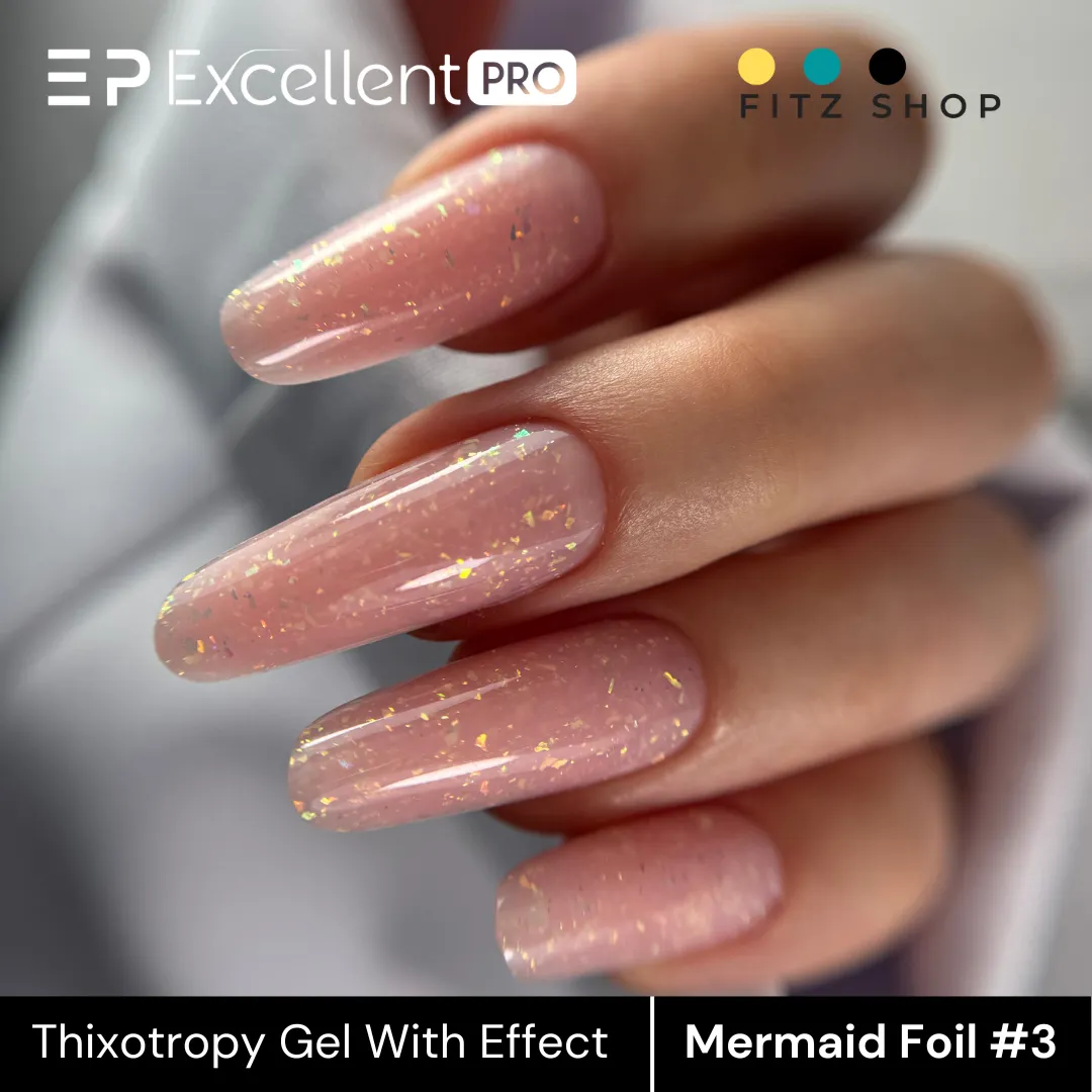 Stylizacja paznokci Excellent PRO - Mermaid Foil #3 - 15g