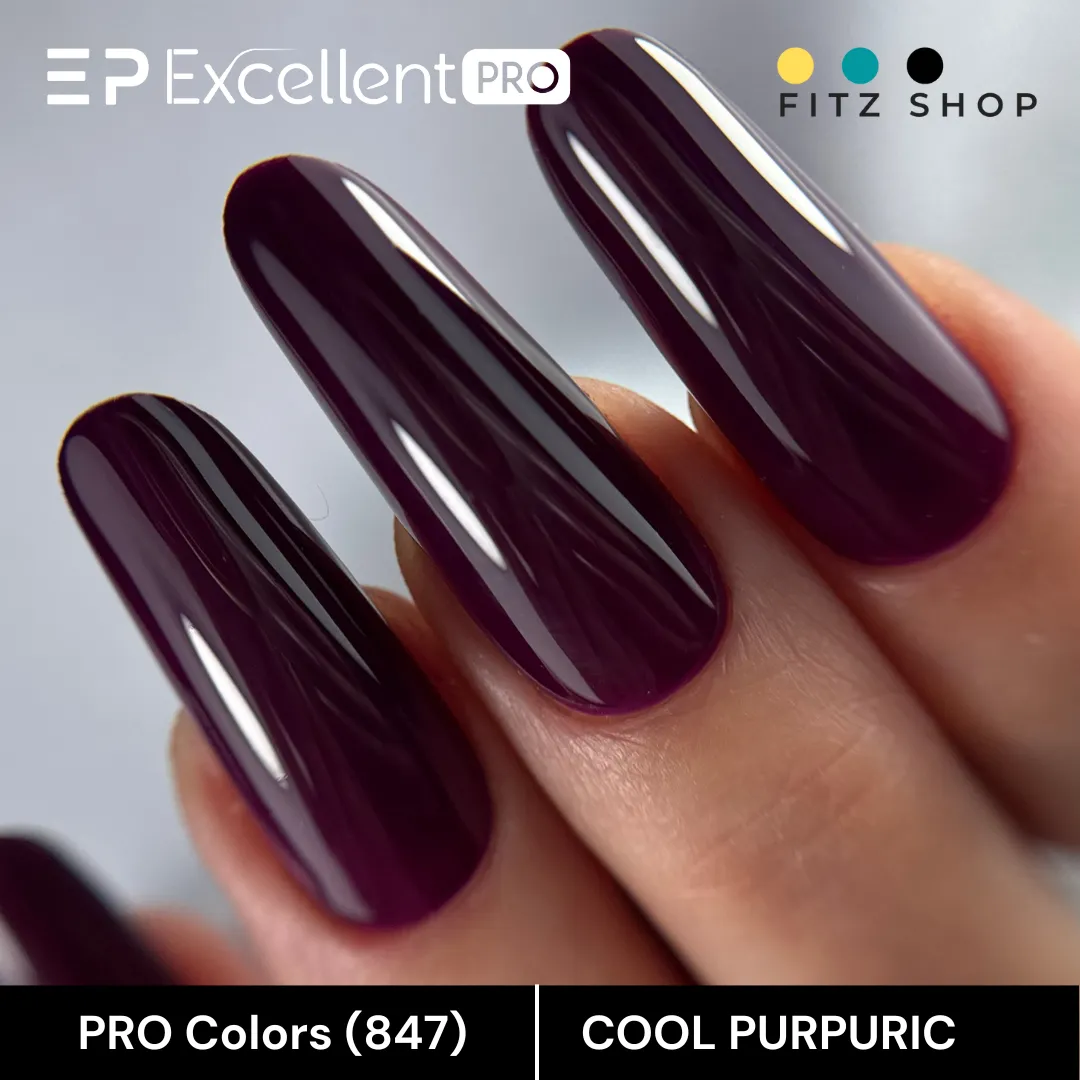 Stylizacja paznokci Excellent PRO - PRO Colors (847) - COOL PURPURIC - 7g
