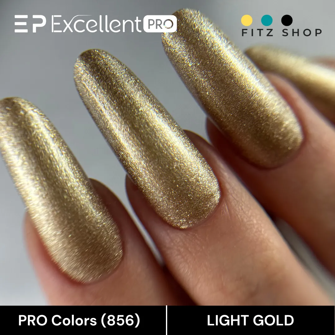 Stylizacja paznokci Excellent PRO - PRO Colors (856) - LIGHT GOLD - 7g