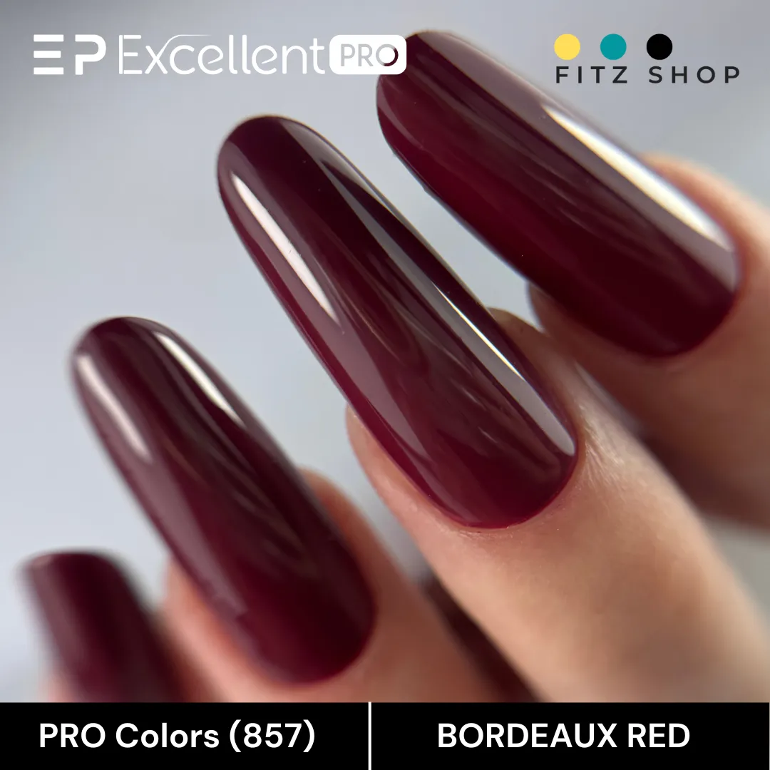 Stylizacja paznokci Excellent PRO - PRO Colors (857) - BORDEAUX RED - 7g