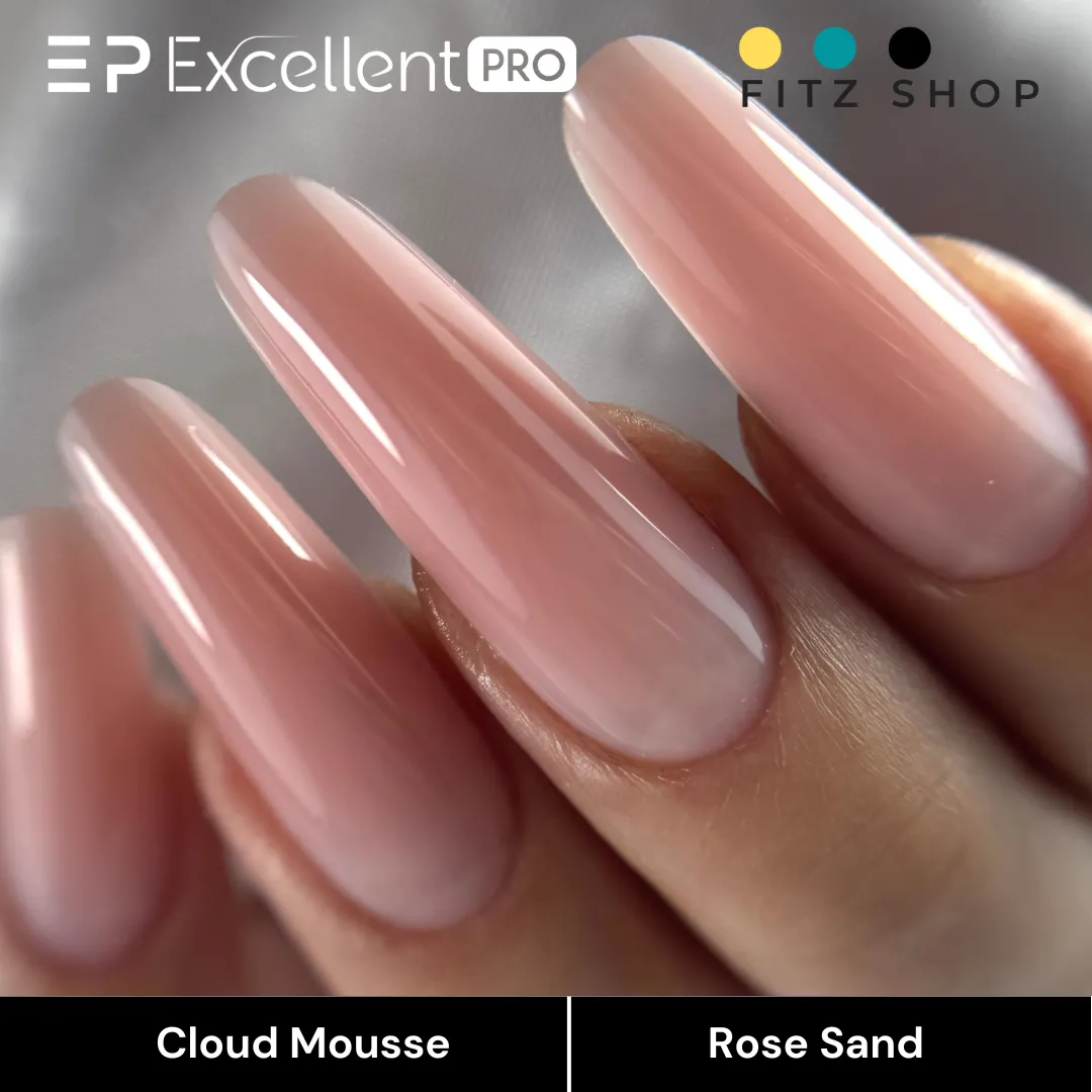 Stylizacja paznokci Excellent PRO - Cloud Mousse: Rose Sand - 15g