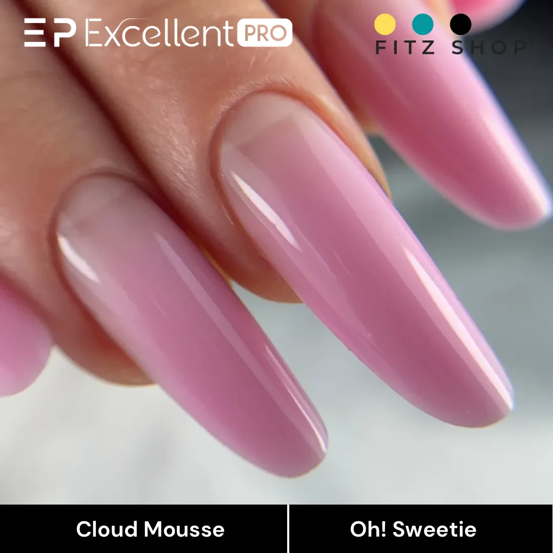Stylizacja paznokci Excellent PRO - Cloud Mousse: Oh! Sweetie - 15g
