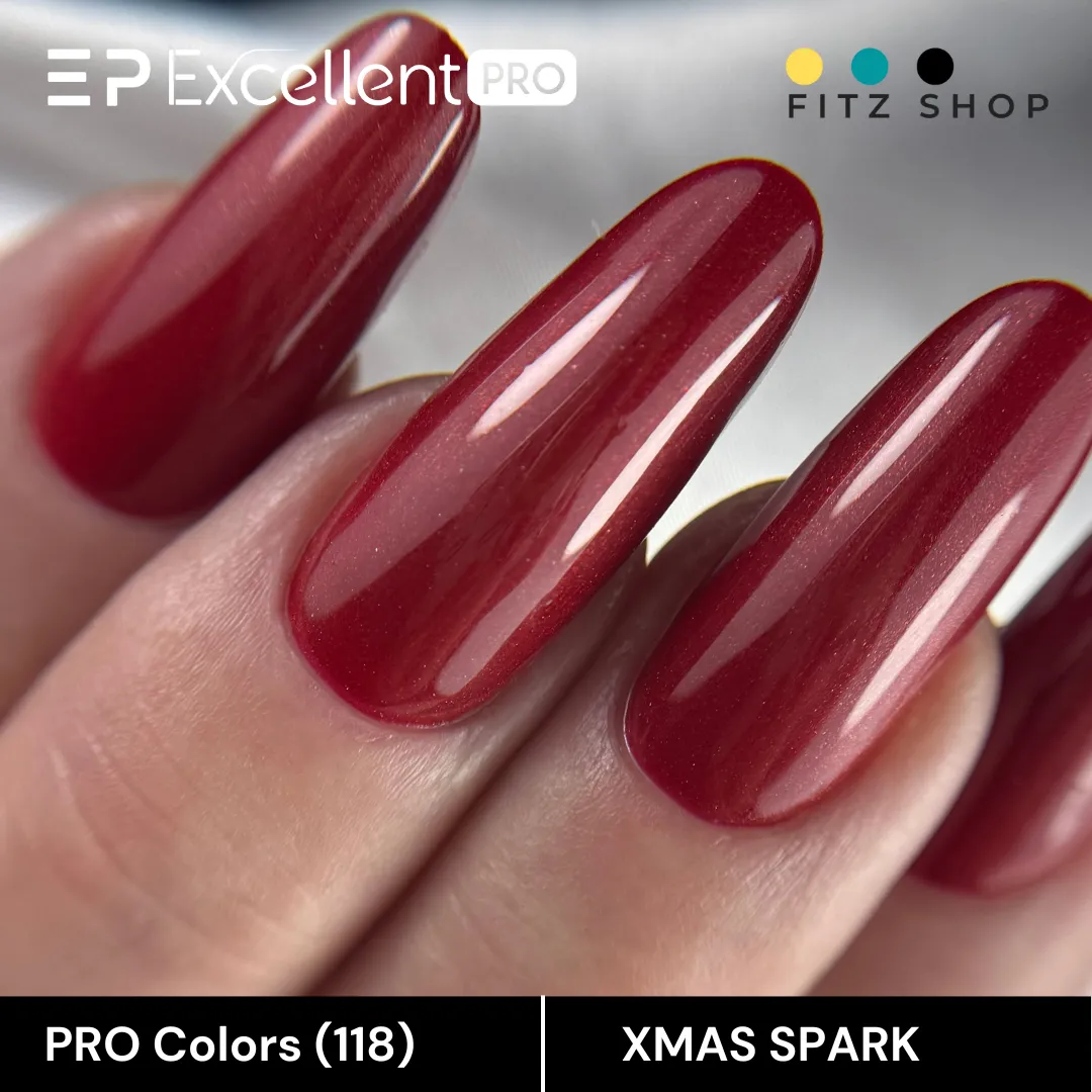 Stylizacja paznokci Excellent PRO - PRO Colors (118) - XMAS SPARK - 7g