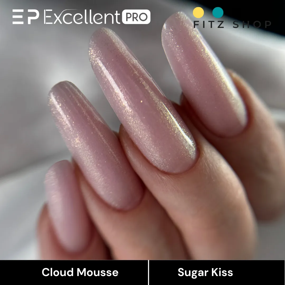 Stylizacja paznokci Excellent PRO - Excellent PRO Cloud Mousse Sugar Kiss 15g