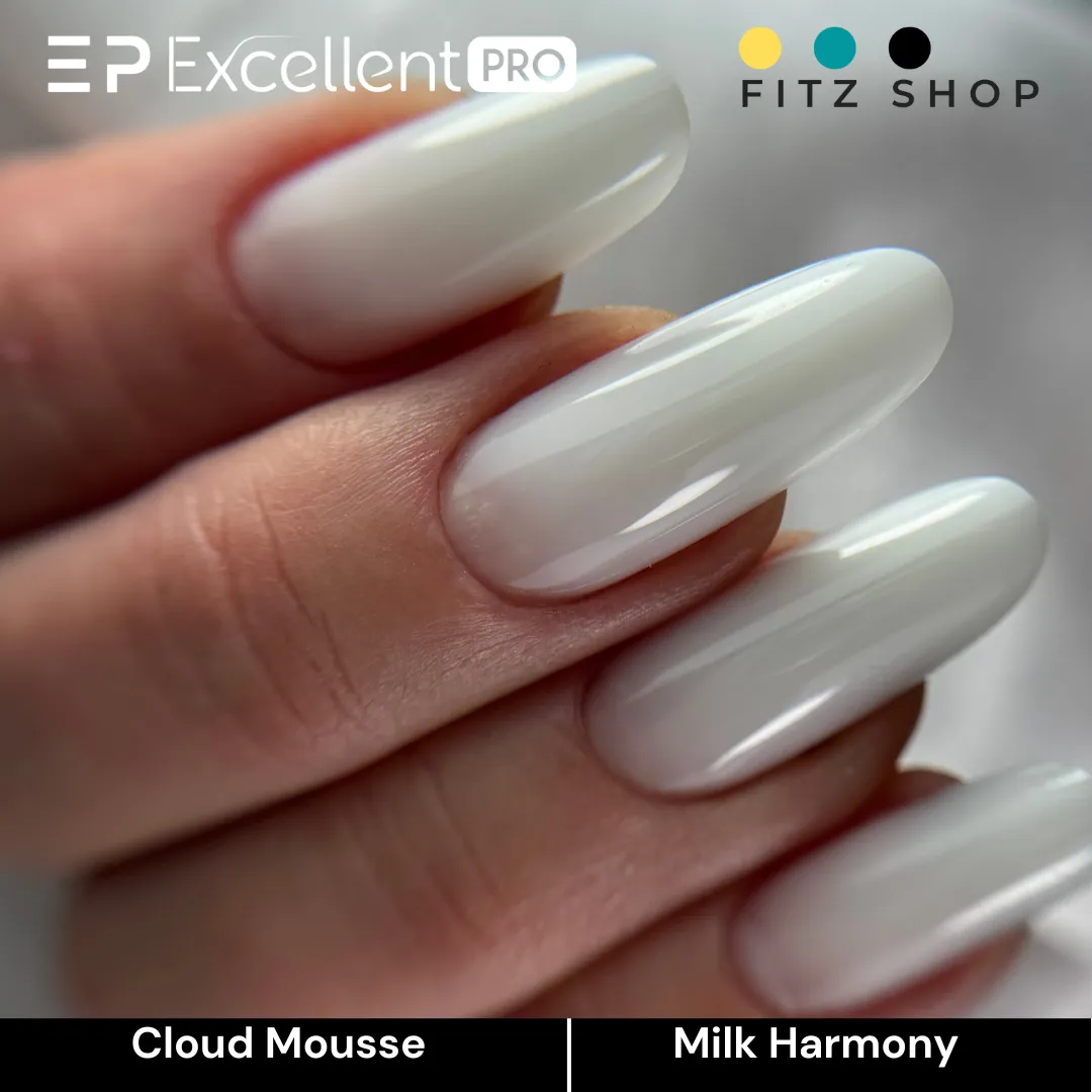 Stylizacja paznokci Excellent PRO - Excellent PRO Cloud Mousse Milk Harmony 15g