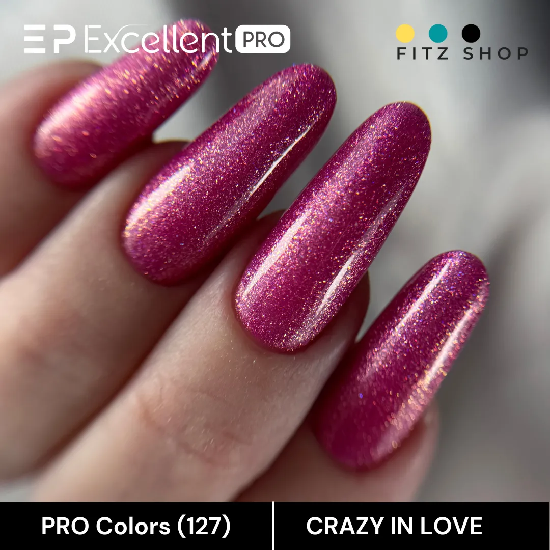 Stylizacja paznokci Excellent PRO - Excellent PRO Colors HemaFree 127 CRAZY IN LOVE 7g