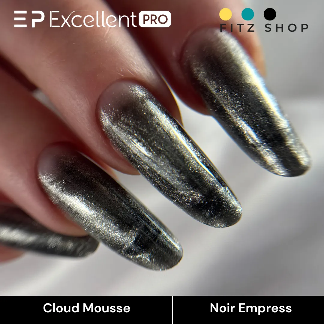 Stylizacja paznokci Excellent PRO - Cloud Mousse: Noir Empress - 15g